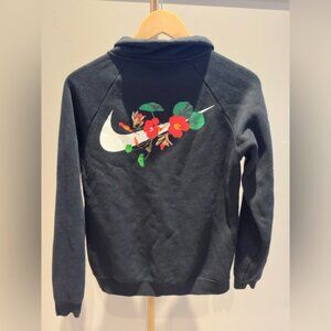 Nike Floral Sweatsuit – Half Zip Top & Joggers